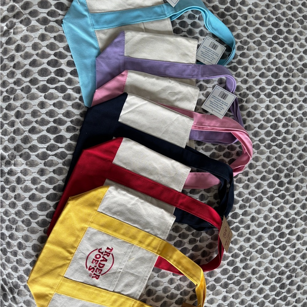 Trader Joe's Viral Mini Canvas Tote Bag(s) $15 EACH